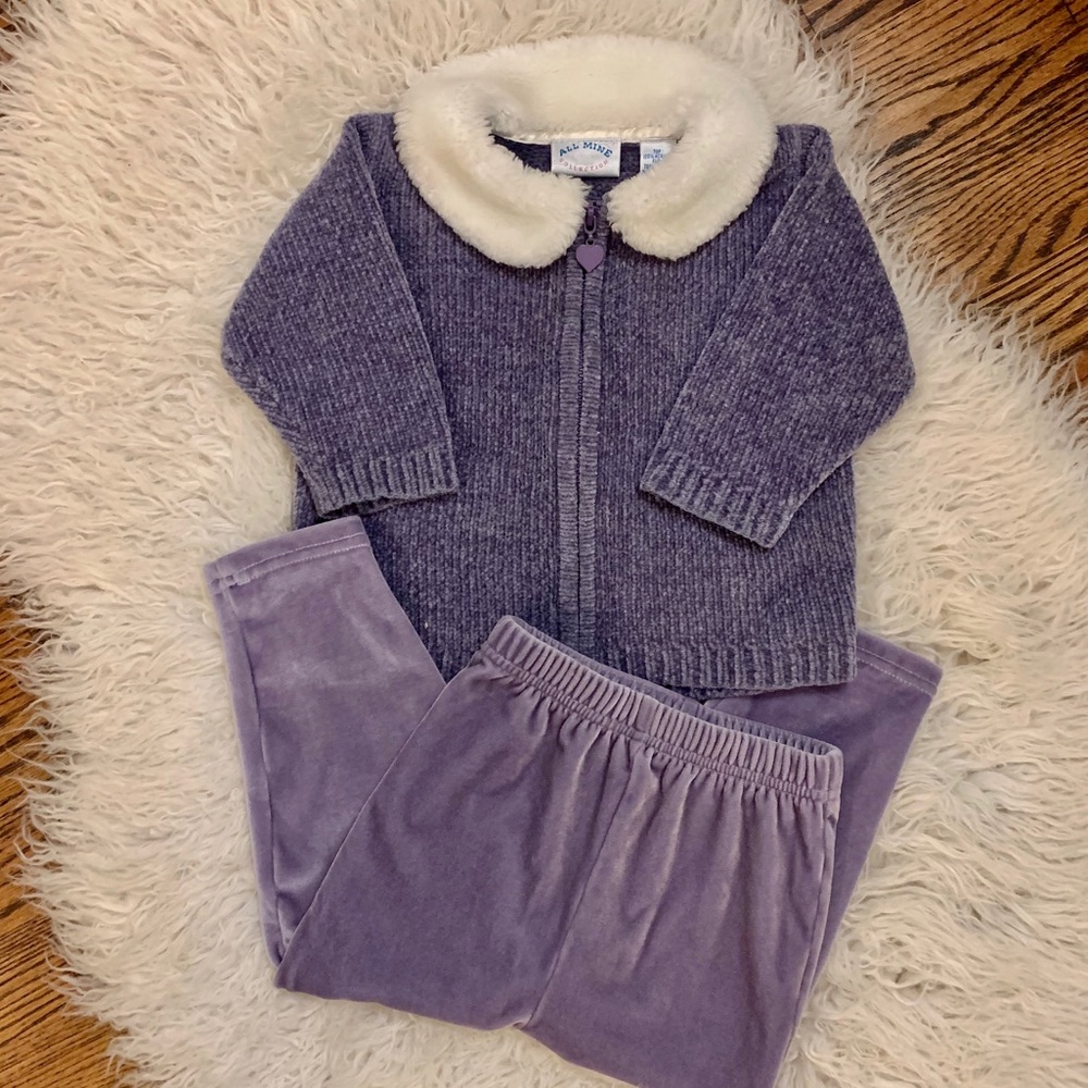 Plush All Mine Sweater Set